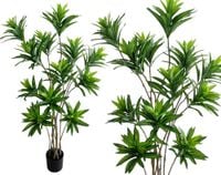SZTUCZNA DRACENA W DONICZCE WYSOKA ROŚLINA OZDOBNA DRZEWKO 140 cm