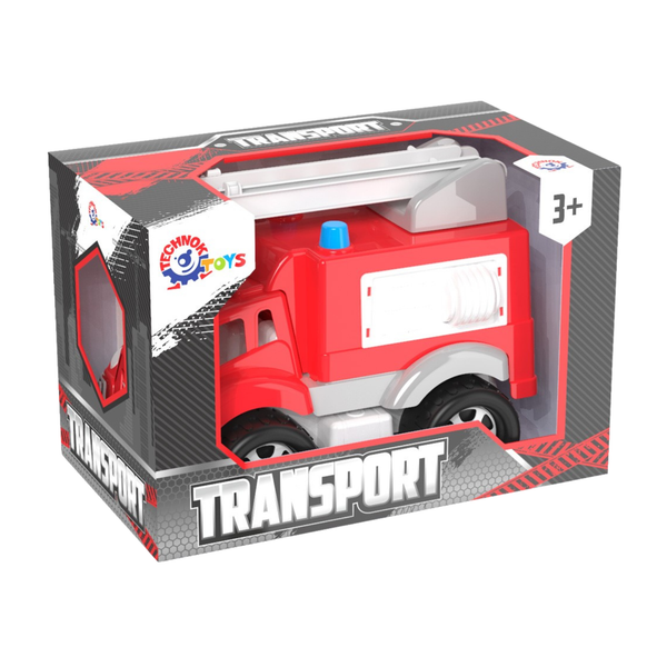 Wóz Strażacki Technok  Czerwony 5392 zdjęcie 7