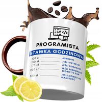 Kubek Bordowy Dla Informatyka Na Urodziny Prezent Z Nadrukiem Ze Zdjęciem