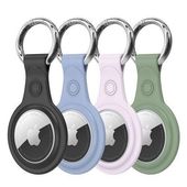 Etui Apple AirTag silikonowe brelok zawieszka casedo lokalizatora 4szt DUX Ducis
