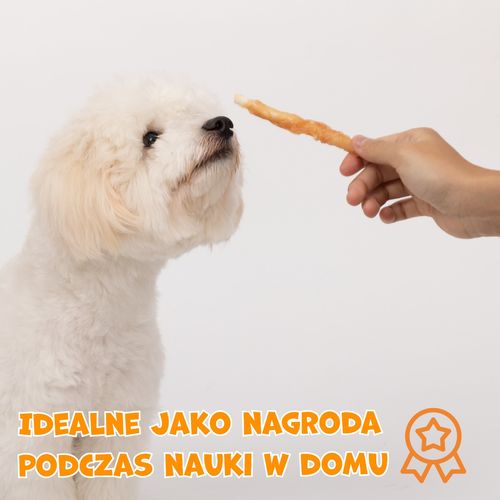 Smaczki przysmaki dla psa kurczak owinięty na wołowinie 500g PAWFECT BITES na Arena.pl