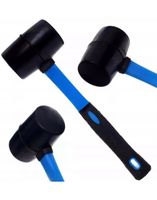 MŁOTEK GUMOWY BRUKARSKI BLACHARSKI 450g BEZODRZUTOWY WŁÓKNO SZKLANE