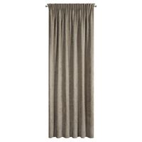 Zasłona gotowa VANI 140x270 cappuccino beżowa szenil taśma