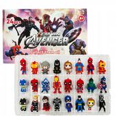 KALENDARZ ADWENTOWY BOŻE NARODZENIE AVENGERS MARVEL SUPERBOHATER ŚWIĘTA