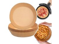 50x papierowy  do pieczenia frytkownicy beztłuszczowej air fryer okrągły