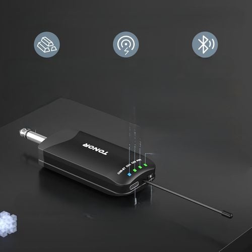 Zestaw Mikrofonów Bezprzewodowych 2X Uhf Bluetooth Akumulatorowe Odbiornik na Arena.pl