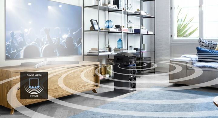 Panasonic UA30 Głośnik Bluetooth Karaoke USB FM zdjęcie 14