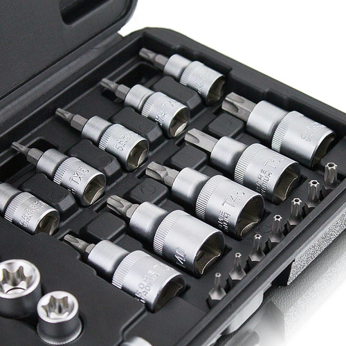 KLUCZE NASADOWE TORX 30 SZTUK na Arena.pl