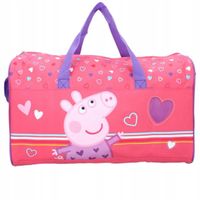 Torba sportowa na basen trening Świnka Peppa różowa dla dziewczynki 40 cm
