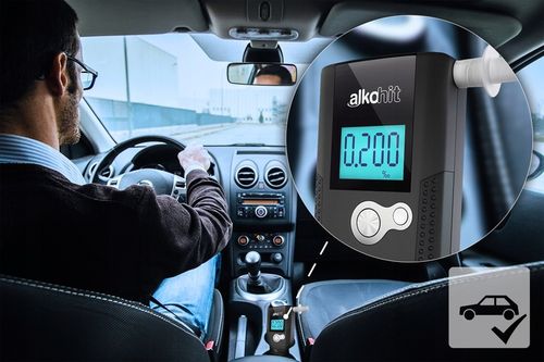 Alkomat elektrochemiczny ALKOHIT X5 do Auta GW. 2l na Arena.pl