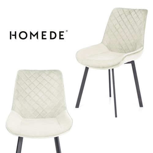 HOMEDE Krzesło Kemble Krem na Arena.pl