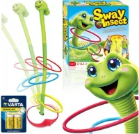 GRA ZRĘCZNOŚCIOWA TAŃCZĄCY GIBAJĄCY SIĘ ROBAK PREZENT + 2X BATERIE GRATIS