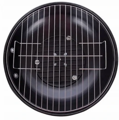 GRILL BBQ OKRĄGŁY CHROMOWANY RUSZT zdjęcie 4