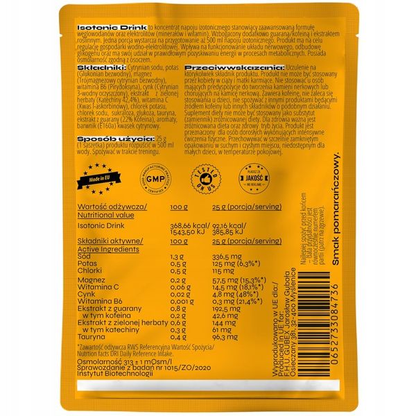 Isostar Koncentrat 1500g Lemon zdjęcie 10