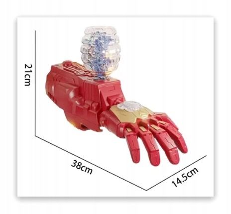 PISTOLET AUTOMATYCZNY NA KULKI ŻELOWE WODNE KARABIN DUŻY GUN IRON MAN na Arena.pl