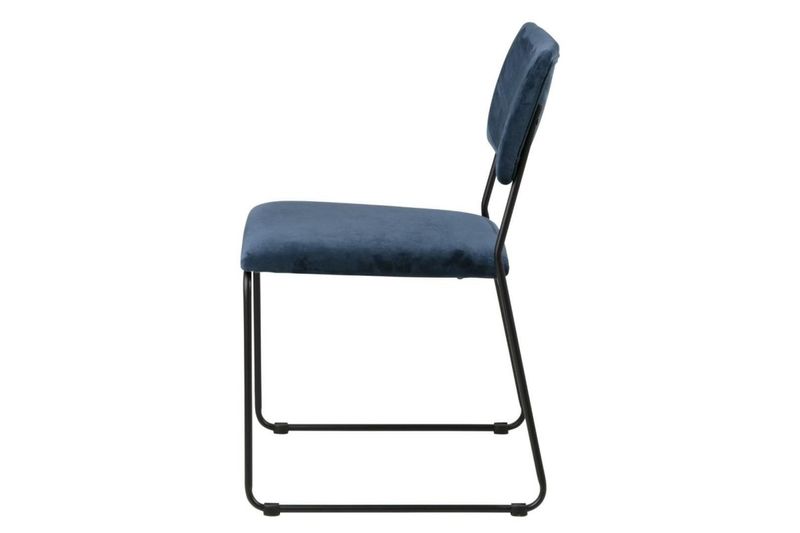 Krzesło Cornelia VIC Navy Blue zdjęcie 6