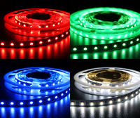 Profesjonalna tasma LED 19.2W/m, 24V, 60LED RGB + NW 4000K, IP33