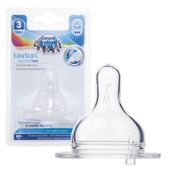 CANPOL Smoczek do butelek szerokootworowych easystart szybki przepływ 12m+ 1 sztuka