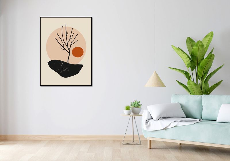 Plakat 75x100cm Nagie Drzewo zdjęcie 4