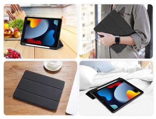 ETUI POKROWIEC DO APPLE IPAD 10.2 GEN 9 2021 CZARNY na Arena.pl