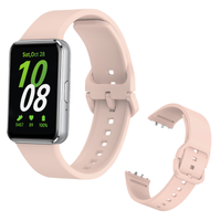 Pasek silikonowy do Samsung Galaxy Watch Fit 3 opaska silikon mocny różowy