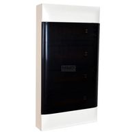 ROZDZIELNICA NAŚCIENNA PRACTIBOX S 4X18 Z DRZWIAMI PRZEZROCZYSTYMI Legrand 137439