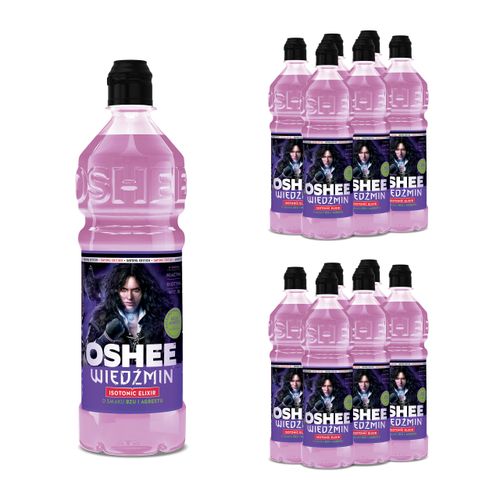 12x OSHEE Isotonic Drink Wiedźmin bez - agrest 750 ml na Arena.pl
