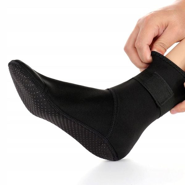 Skarpety neoprenowe 3mm do morsowania z paskiem rozmiar XXL 44-45 zdjęcie 9