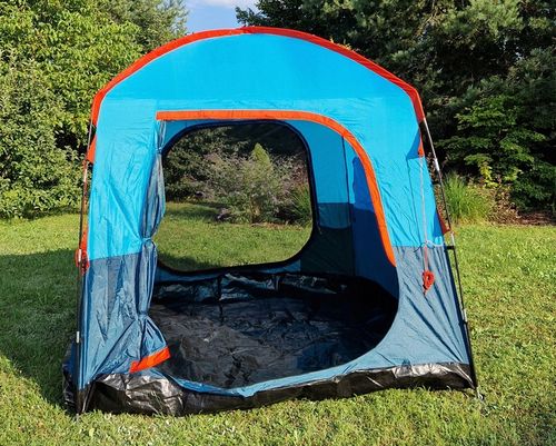 Przedsionek kempingowy NAMIOT wysoki dostawka przyczepy kampera 2,5m 6os na Arena.pl