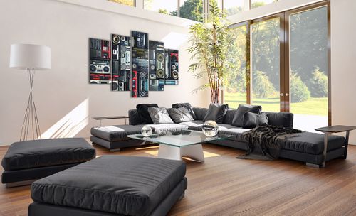 Obraz Na Płótnie - Technika Magnetofon - 150X100 Cm - Ea150X100-3875 na Arena.pl