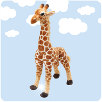 Jocelyn The Giraffe Pluszowa Zabawka Gigantyczne Wypchane Zwierzątko Przytu