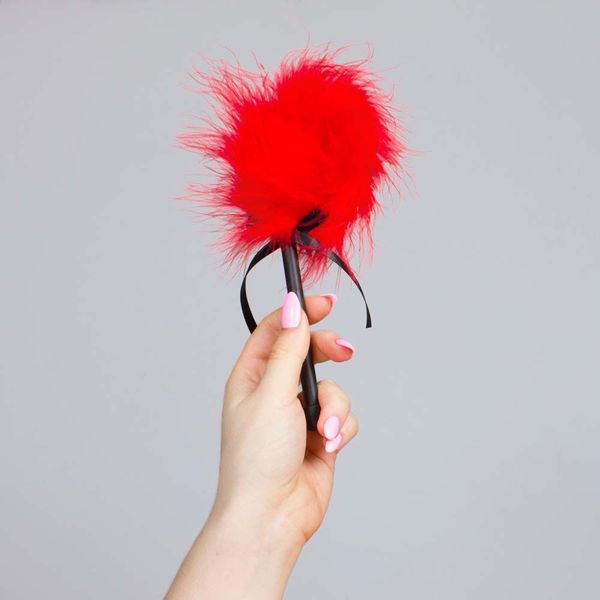 Pejcz-Mini Red Feather Tickler zdjęcie 2