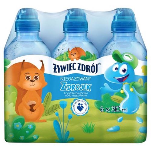 Żywiec Zdrój Zdrojek Niegazowany Woda źródlana 310 ml x 6 sztuk na Arena.pl
