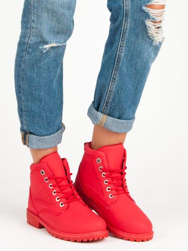 CZERWONE TRAPERKI MCKEY Rozmiar - 38 na Arena.pl