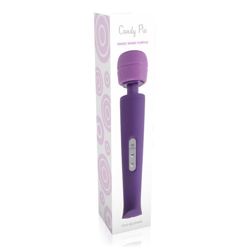 Stymulator-MASSAGGIATORE CANDY PIE WAND PURPLE na Arena.pl