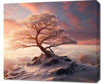 Obraz 70x60cm Zimowa Odyseja