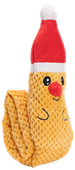 Pluszowa zabawka dla psa zwijany Świąteczny stworek 69x8x3cm UNIQ PETS