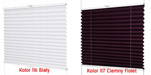 Plisa Roleta Plisowana Basic na wymiar na Arena.pl