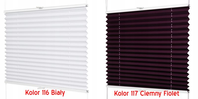 Plisa Roleta Plisowana Basic na wymiar zdjęcie 13