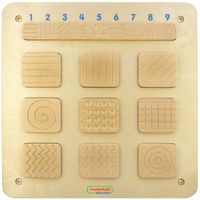 MASTERKIDZ Sensoryczna Tablica Ścienna Rozpoznawanie Faktury Powierzchni