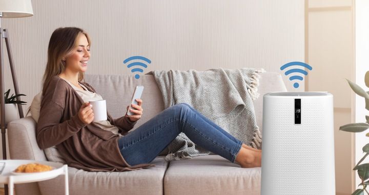 Klimatyzator przenośny ENVA 3,5 kW 4w1 WiFi osuszacz 56l/24h pompa ciepła zdjęcie 7