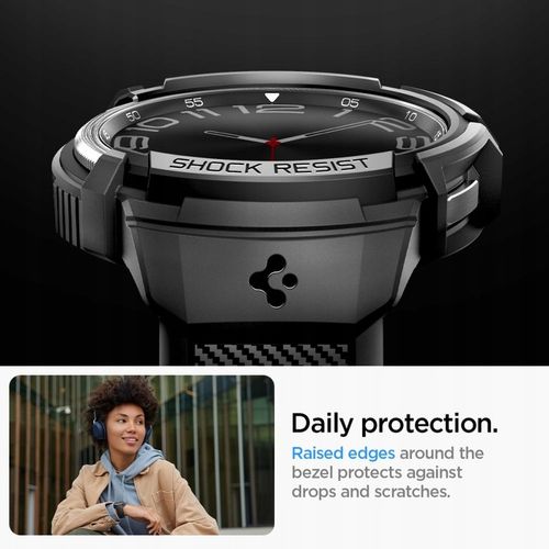 ETUI Z PASKIEM DO GALAXY WATCH 6 CLASSIC ( 47 MM ) SPIGEN RUGGED ARMOR PRO na Arena.pl