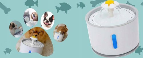 FONTANNA POIDEŁKO POIDŁO AUTOMATYCZNE MISKA WODNA ZWIERZĄT PSA KOTA 2.4L na Arena.pl