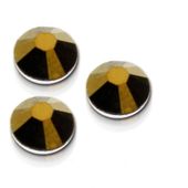 50x Swarovski Ozdoba do paznokci Cyrkonie SS10 001 Dor Crystal Dorado