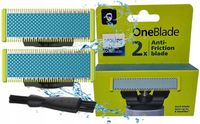 OSTRZA PHILIPS ONEBLADE DO SKÓRY WRAŻLIWEJ 2 SZT ORYGINALNE OSTRZE GŁOWICA