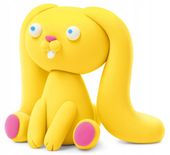 Hey Clay. Masa plastyczna Puchate Zwierzaki HCL15023 TM Toys