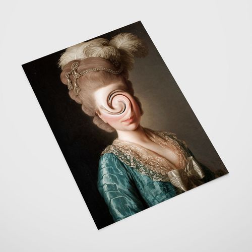 Plakat pop art twister portret 70x100 cm na Arena.pl