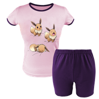 Krótka Piżama dziecięca Pokemon Eevee