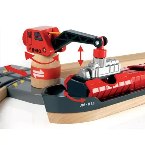 BRIO. Zestaw Port przeładunkowy na Arena.pl