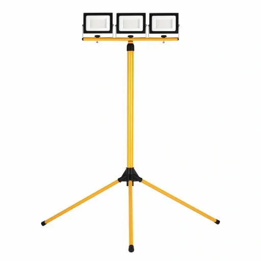 HALOGEN LED 3x 50W STATYW roboczy do naświetlacz zdjęcie 5